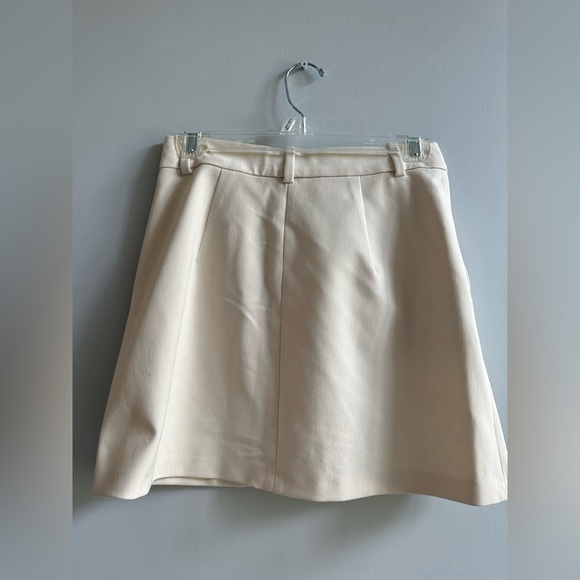 Zara white skirt - stretchy! Size XS new - Picture 6 of 8
